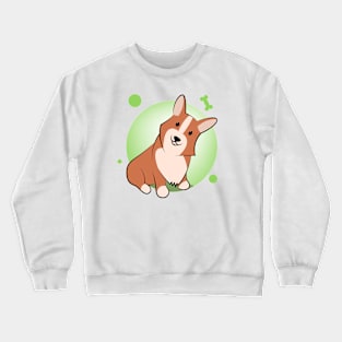 Cute corgi cartoon Crewneck Sweatshirt